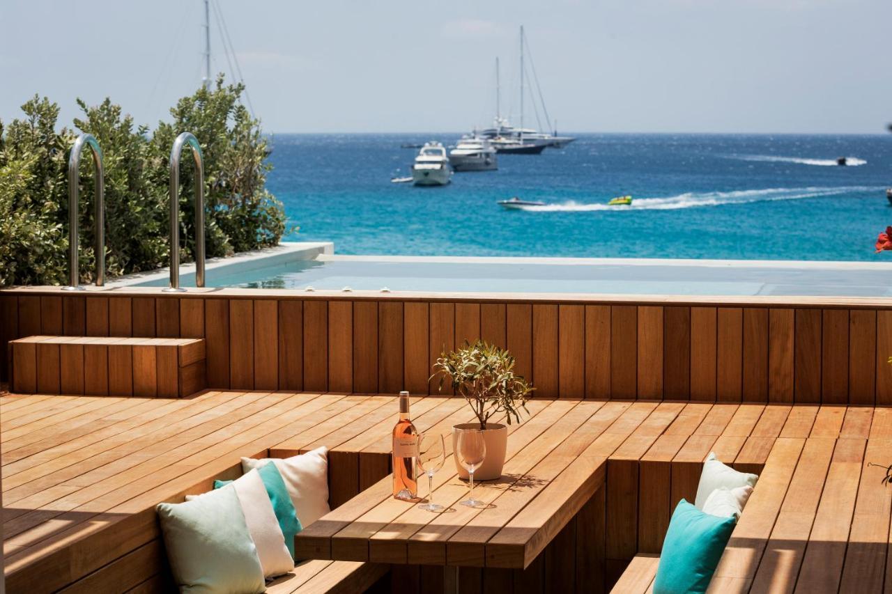 פלאטיס יאלוס Mykonos Dove Beachfront Hotel מראה חיצוני תמונה