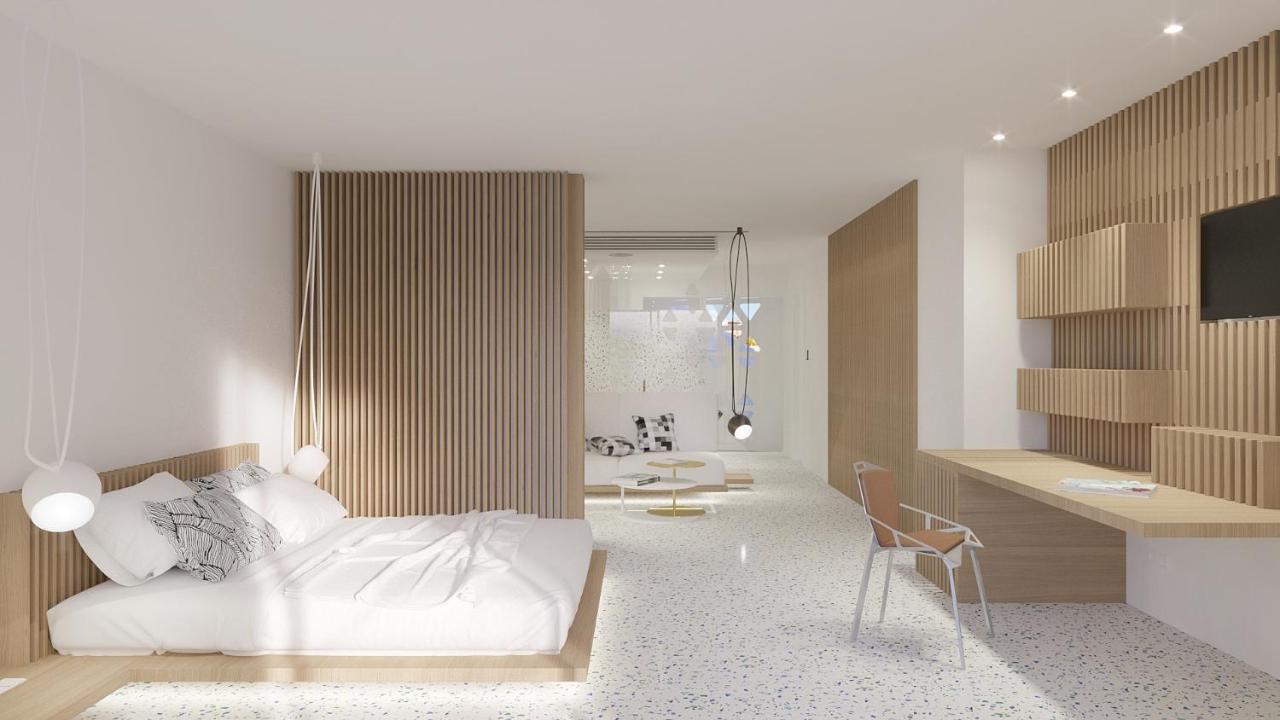 פלאטיס יאלוס Mykonos Dove Beachfront Hotel מראה חיצוני תמונה